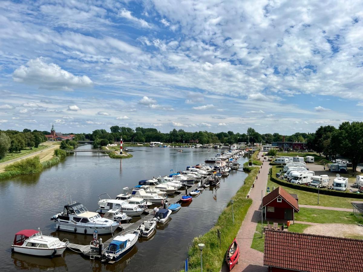 Schoenes Ferienhaus Mit Sauna Am Harkebruegger See In Der Naehe Von Oldenburg Barssel  Zewnętrze zdjęcie