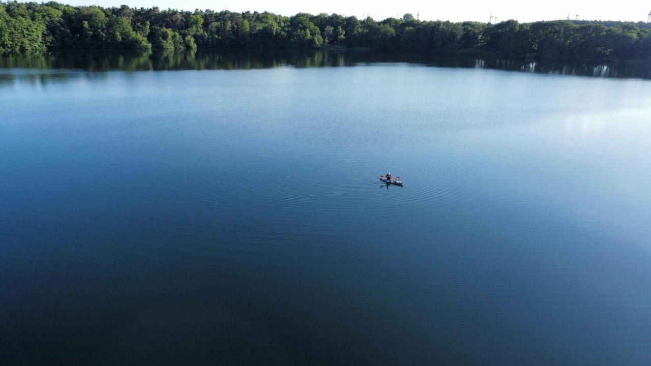Schoenes Ferienhaus Mit Sauna Am Harkebruegger See In Der Naehe Von Oldenburg Barssel  Zewnętrze zdjęcie